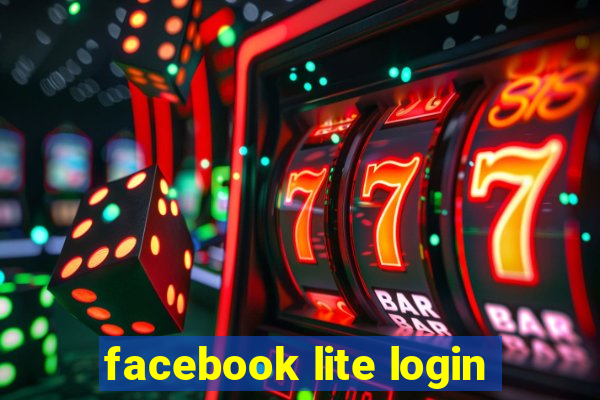 facebook lite login